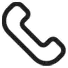 Black Phone Icon - Homer's River City Heating and Cooling, Inc. in Lawrence, KS